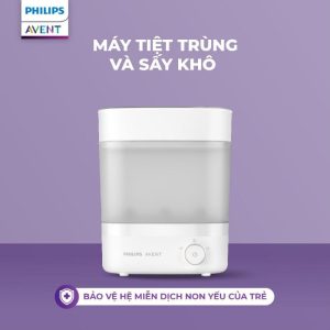 máy tiệt trùng và sấy khô bình sữa philips avent starlight plus ( starplus)